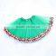 Top Sale Special Design Kids Christmas Green Baby Pettiskirt Tulle Skirts China Sale Wholesale