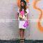 2016 Summer New Model Fashion Design Printed Longline Dress Wholesale China Guangdong