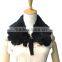 YR287 Fashion Women 2015 Satin Lining Rex Rabbit Collar