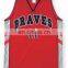 Custom design basketball jersey frame sport wear school uniform