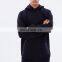 mens plain black drop neck oversized hoodies