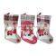 non-woven christmas gift decoration snowflake christmas stocking