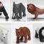 DIY Hollow PVC Zoo Animal Plastic Toy for Kids