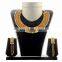 Designer White Stone Gold Jewelary Set - Wedding Wear gold plated necklace set