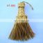 New style gold tassels 2017 made with dark color bullion wire and metallic