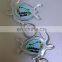 Customized Logo Printed Promotional Square Acrylic Keychain ,Photo Frame Keyring /Plastic Keychain