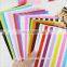 DIY removable rainbow pvc photo decoration corner sticker