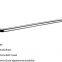 Bathroom stainless steel commercial single towel bar with good quality