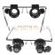 Binoculus Glasses Loupe LED Light 20X Eyewear Magnifier