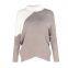 OEM Factory Fall Design Women Turtleneck Pullover Knit Sweater