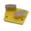 Abrasives, concrete trapezoidal shoes
