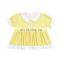 Wholesale Boutique Pink Ruffled Girl Dresses Summer For Casual Wear
