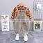 Boy's casual suit two-piece suit 1-4 years old children's western style clothes