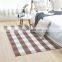Extra Long Cotton Area Rug Runner 2'x6' Reversible Hand-Woven Throw Rug for Kitchen Bedroom Entryway