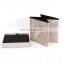 Customized Fabric Folding Ottoman Storage Chair and Stool Square Padded Seat Cover Foldable Ottoman Storage Stool