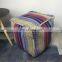 Indian Multi Ottoman Pouf Bohemian Decorative Ottoman Pouf Cover