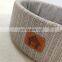 Knit round pet bed with removable mat pet bed for dog cat