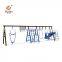 Children Outdoor Playground Equipment Climbing Slide And Swing Combination For Amusement Park