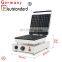 commercial electric custom plate waffle cone maker egg waffle making machine