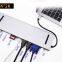 USB C Docking Station 11 in 1 3USB 3.0 2HDMI VGA TF SD RJ45 Audio USB-C