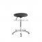furniture swivel pu leather adjustable lab bar stools chair with wheels