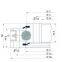 Slewing Bearing SD.716.20.00.B Turntable Ring 716x572x56mm Without Gear Teeth