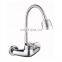 Three way washing machine brass faucet double taps