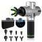 8 Heads 20 Speeds adjustable LCD Massage Gun Percussion Massager Muscle Relaxing Therapy Deep Tissue Massage Gun