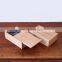 Decorative craft small wooden sliding lid box for business card