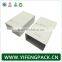 custom cardboard white large rigid paper gift boxes with eva insert