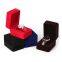 Wholesale Jewelry Packing Box Flannel Watch Box Black Jewelry Gift Box Watch Storage Box