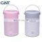 GINT 700ml Made in China Factory 48 Years Stainless Steel Round Lunch Box