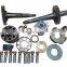 320d hydraulic pump parts ,cylinder block valve plate ,piston shoe