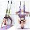 Women Indoor Polyester Cotton Yoga Hammock Lower Waist Stretch Yoga Belt Gym Training Air Yoga Swing
