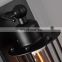 Black Long Design Single-headed Wall Lamp Water Pipe Cage Industrial Wall Sconce