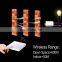86 type long-distance intelligent wireless remote control switch without wiring two-button wireless switch