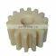 High precision Mould injected plastic nylon 11 Teeth 30 straight gear bevel pinion gear plastic gear parts Manufacturer