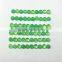 Green Chrysoprase 3x3 mm Round Cabochon