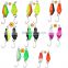 Factory sell UV 3cm/2.5g Artificial Swimbait Wobbler Lure Trout Fishing Spoon