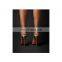 Women ankle strap silver color fashion design high heel lace up sandals shoes