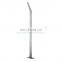 A268 Stainless Steel Balcony Tube Balustrade And Deck Protective Pipe Railing Brackets