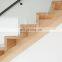 42MM Thick Chestnut butted treads and risers staircase