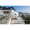 Modern design Frameless U channel base tempered glass railings