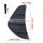 Hot sale 4 pcs Universal Car rear bumper Anti impact stickers Car rubber strip Triangular protection strip Car accessories