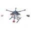 15L 6 Axis Agricultural Drone Multicopter UAV Drone with Auto/Semi-auto Spraying System for Farming