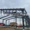 Qingdao clear span metal fabric steel structure buildings for aircraft hangars