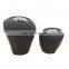 AUSO Accessories Parts Black Gray Wooden Car Manual Gear Shift Knob For Toyota Land Cruiser LC70 Pickup