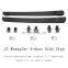 Side Step Running Boards Nerf Bar Protector Bar Fit for 2018+ Jeep- Wrangler- JL Unlimited 4 Door 4D