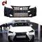 CH High Quality Auto Parts Bumper Wide Enlargement Side Skirt Extension Mudguard Body Kits For LEXUS IS250 2009-2012