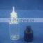 PET e liquid 15ml plastic dropper bottles clear